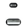 Nanocable Cable Lightning a USB 2.0 Negro Mallado, 1 m